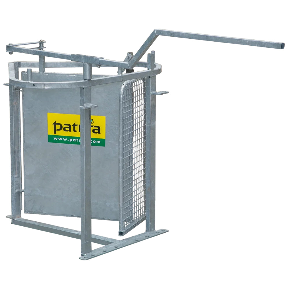 Cancello di Arresto e Smistamento a 2 Vie per Recinti Zootecnici