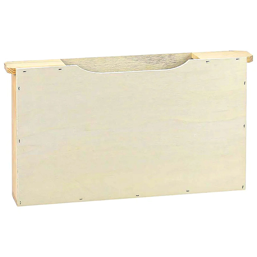 Nutritore a tasca in legno nido standard con doppia larghezza a nido d'ape