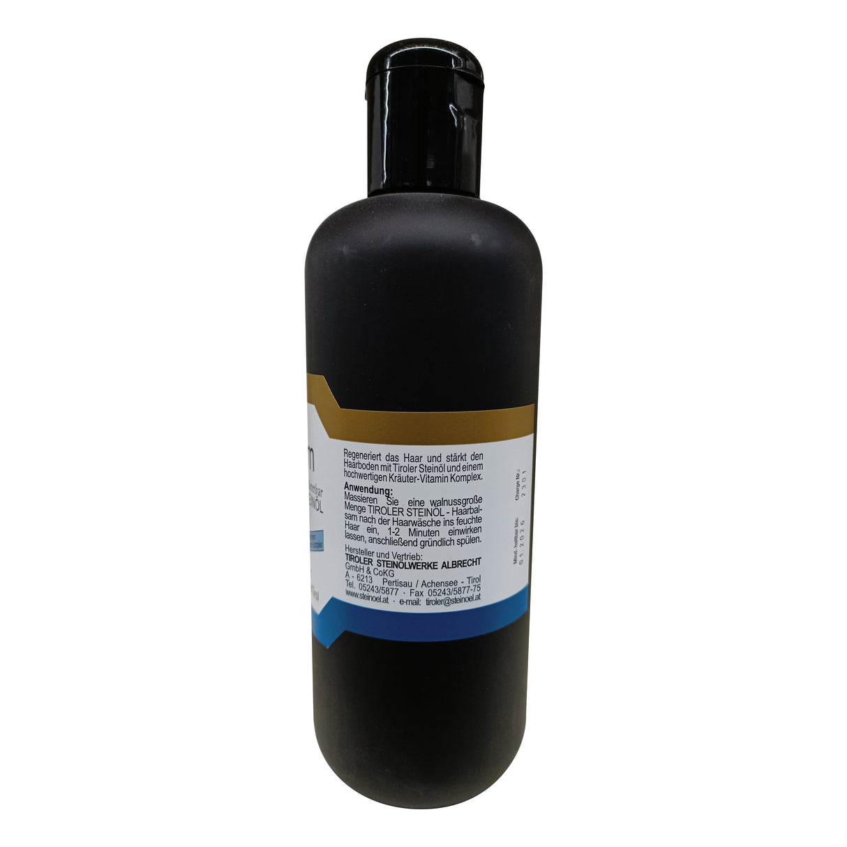 Balsamo per capelli con olio di pietra tirolese