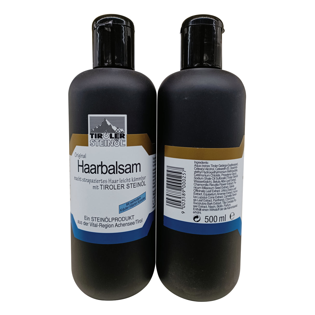 Balsamo per capelli con olio di pietra tirolese