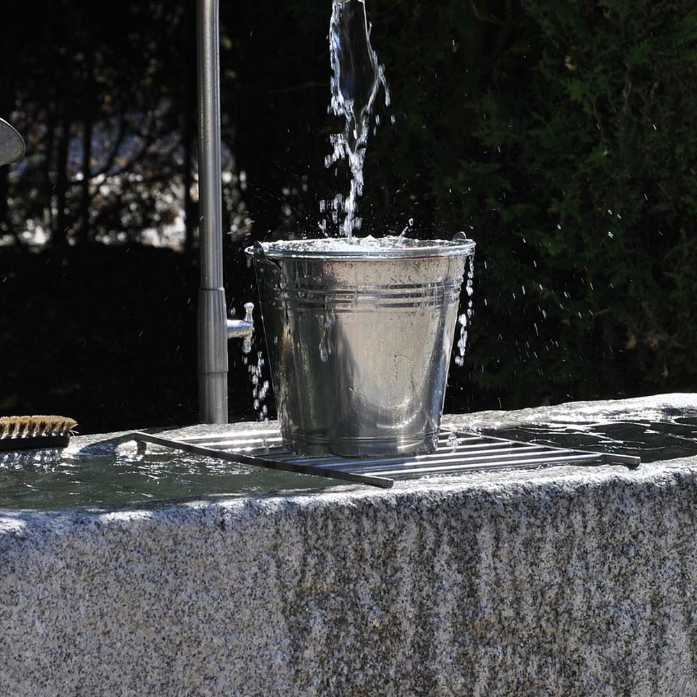 Secchio per acqua in zincato a caldo