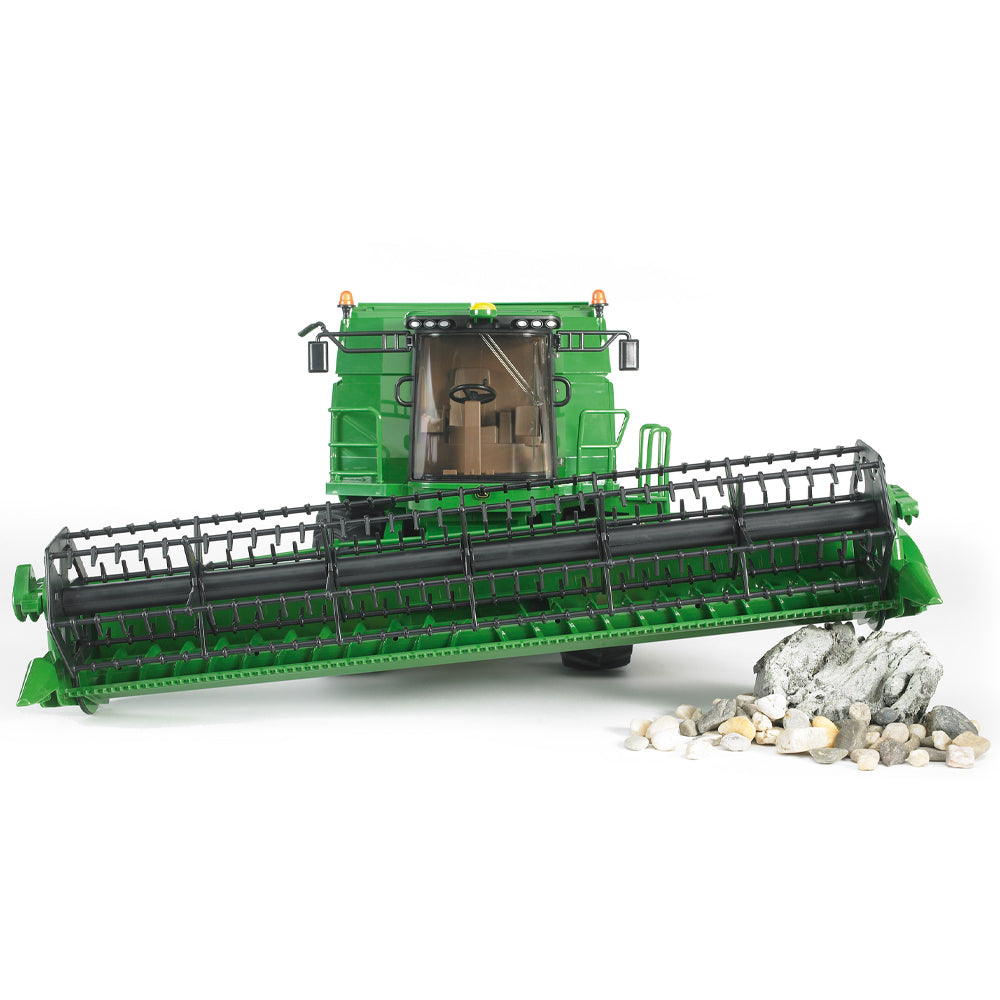 Bruder John Deere T 670i – Mini Mietitrebbia Giocattolo