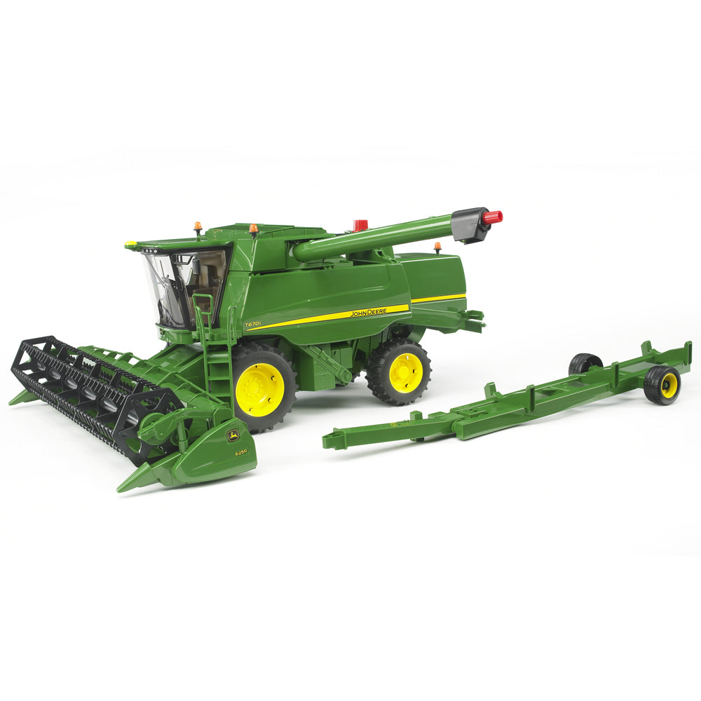 Bruder John Deere T 670i – Mini Mietitrebbia Giocattolo