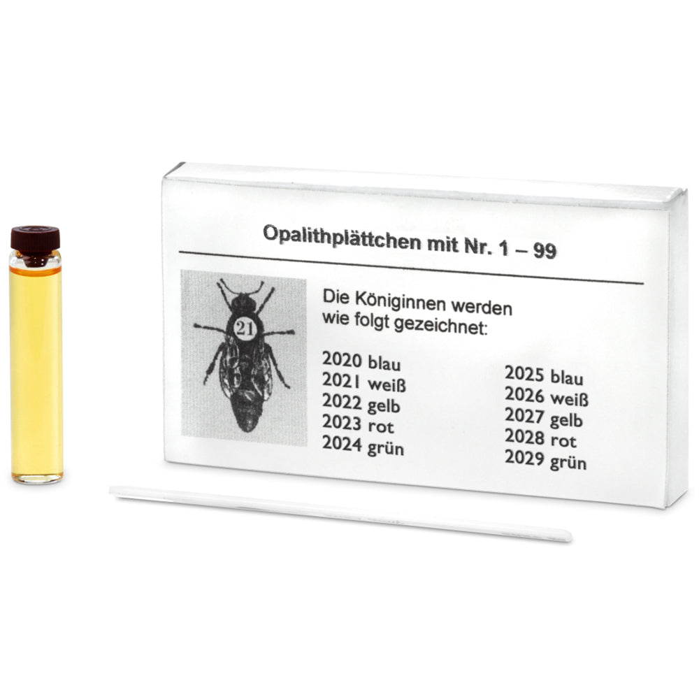 Set Opalith Classic – Marcatura Regine per Apicoltura / 5 Colori Classic