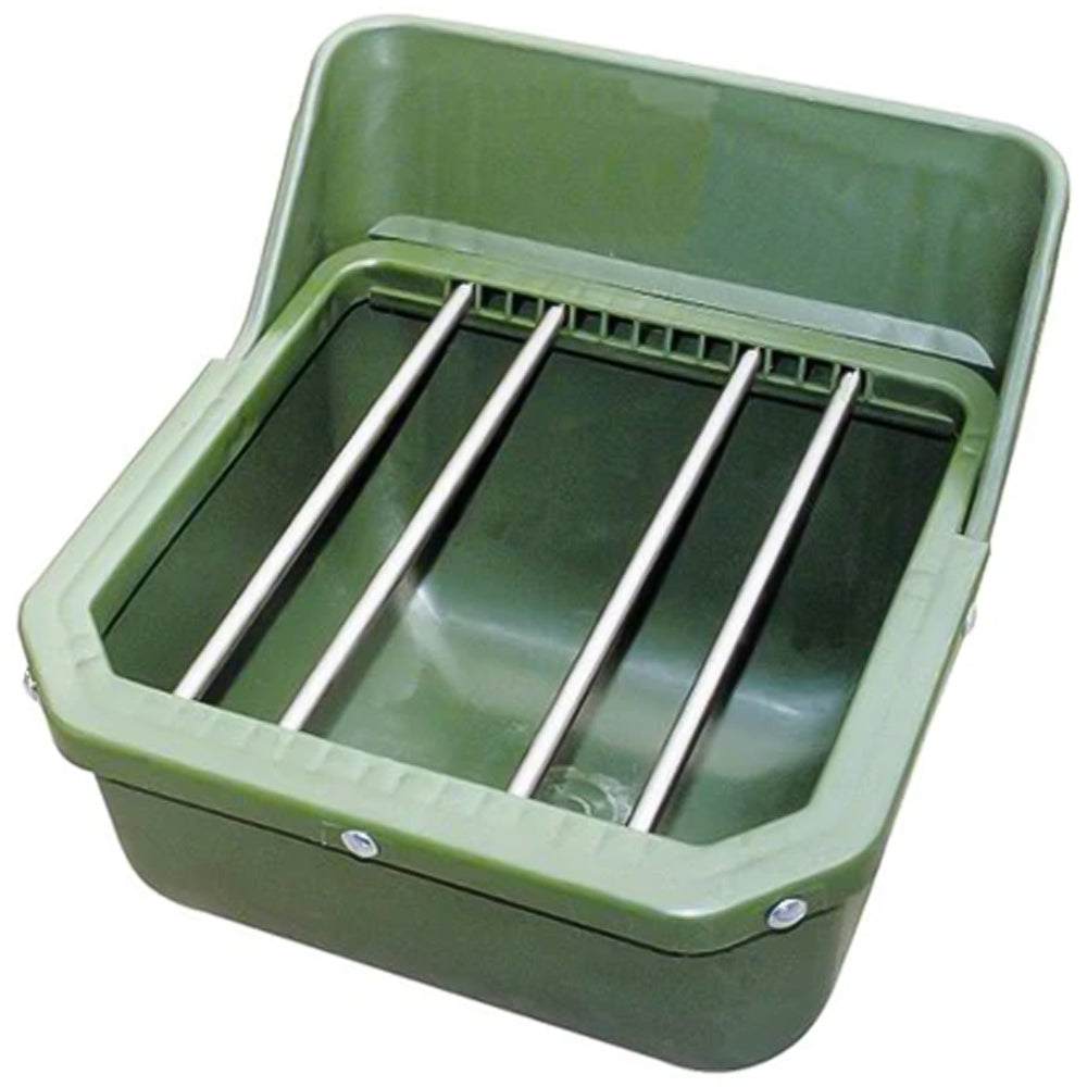 Futtertrog für Pferde und Fohlen mit Stabilen Metallstäben