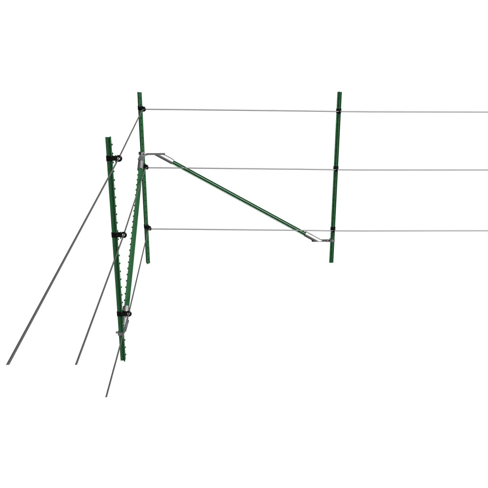 Set Angolare a 90° per Pali T-Post