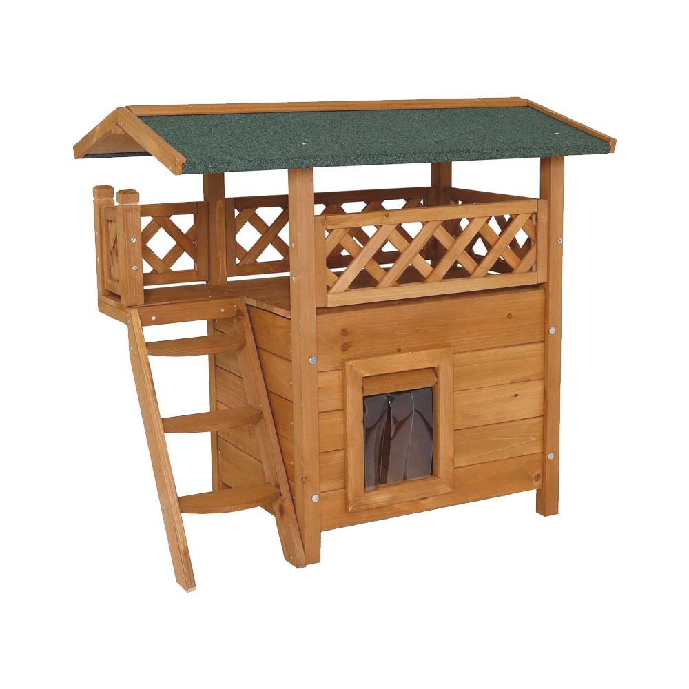 Casa per gatti Lodge a 2 piani