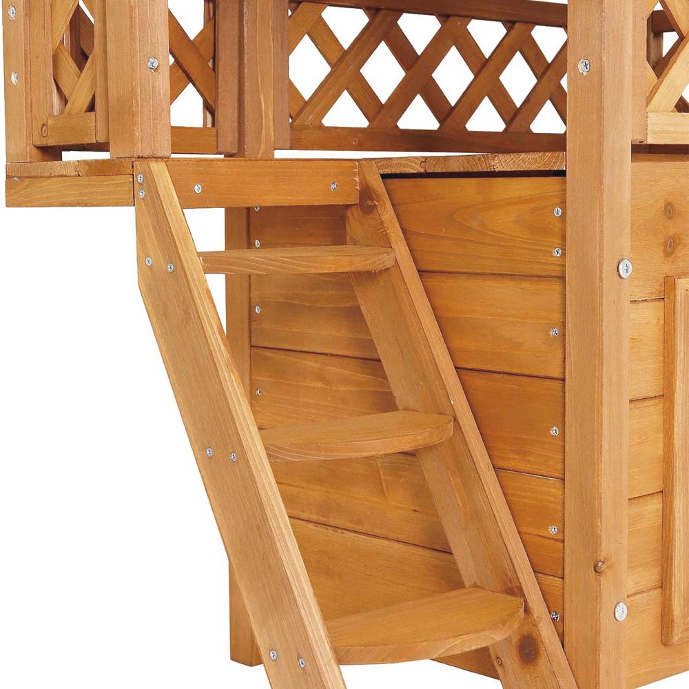 Casa per gatti Lodge a 2 piani