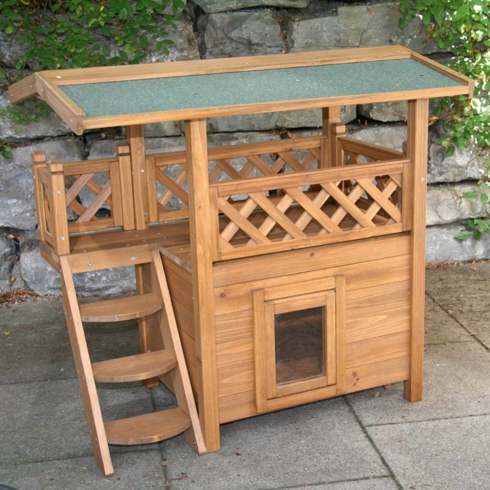 Casa per gatti Lodge a 2 piani