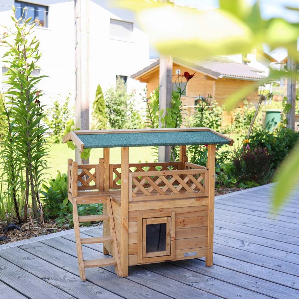 Casa per gatti Lodge a 2 piani