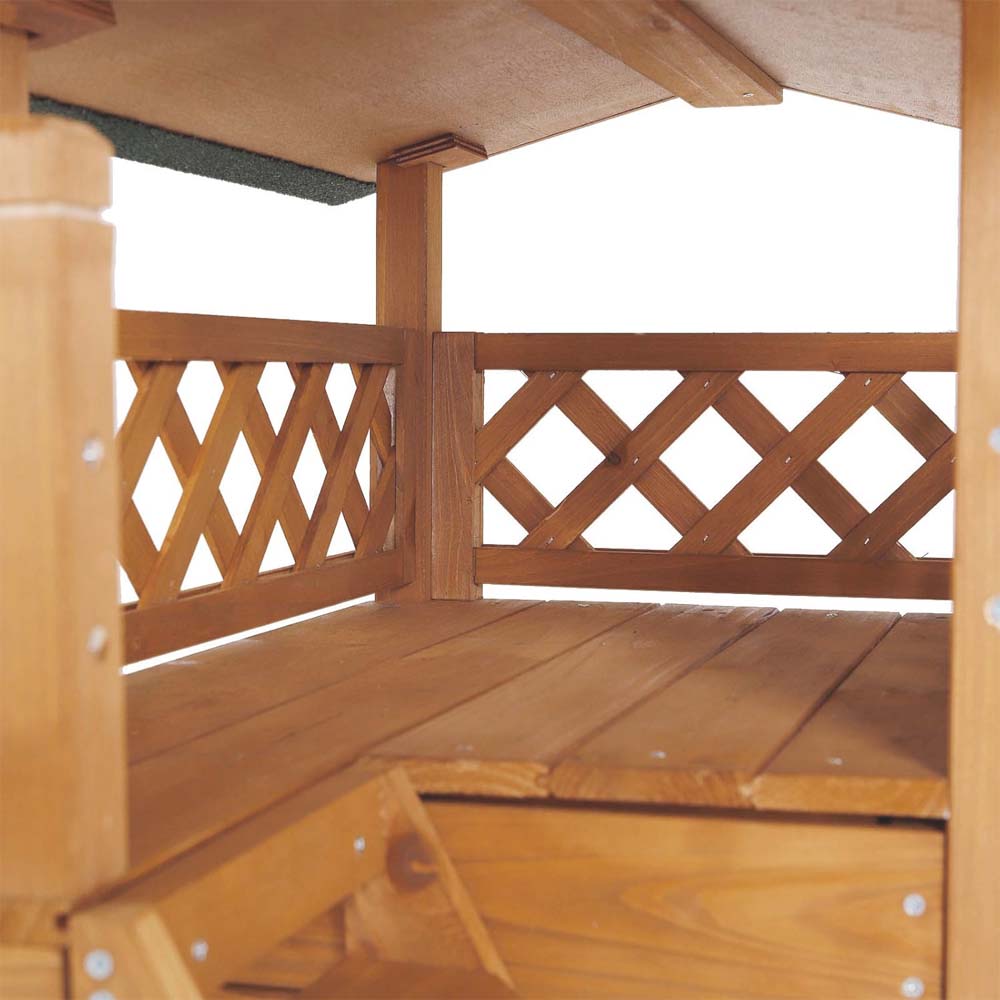 Casa per gatti Lodge a 2 piani