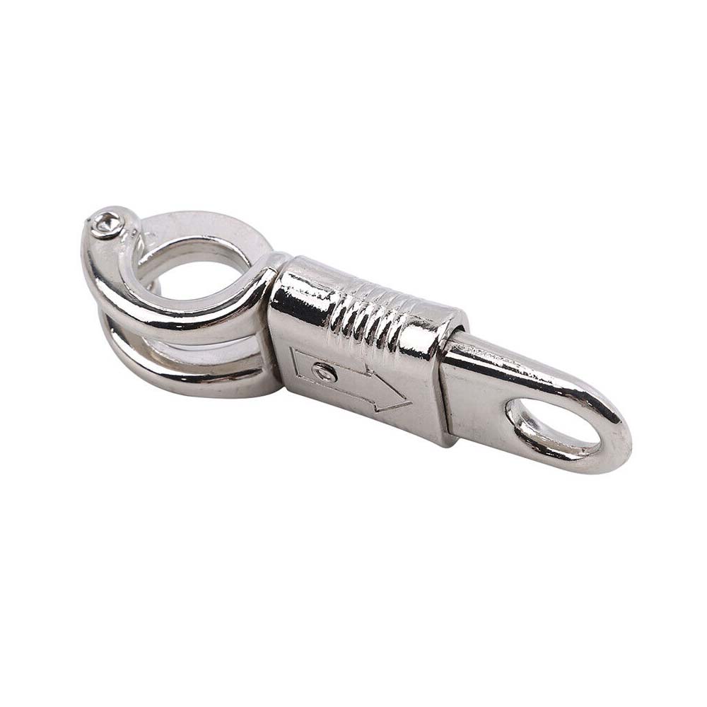 Moschettone Antipanico in Metallo Zincato da 14 mm