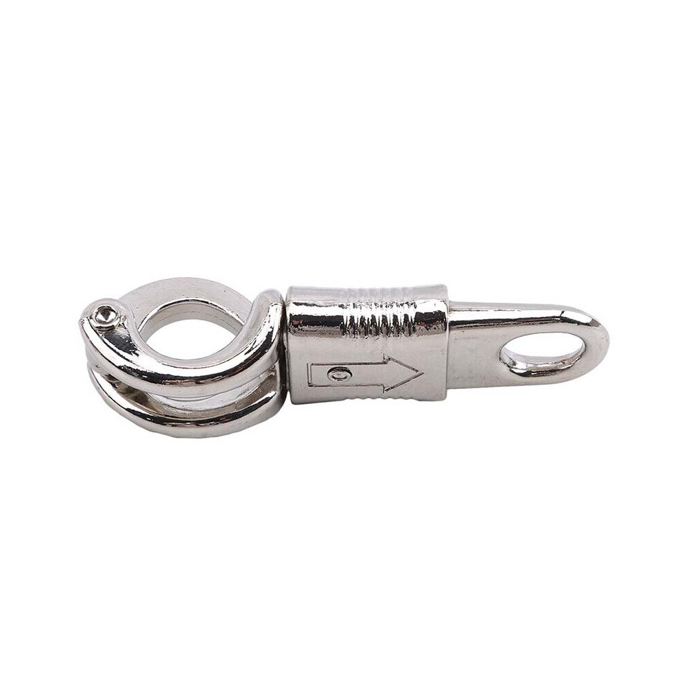 Moschettone Antipanico in Metallo Zincato da 14 mm