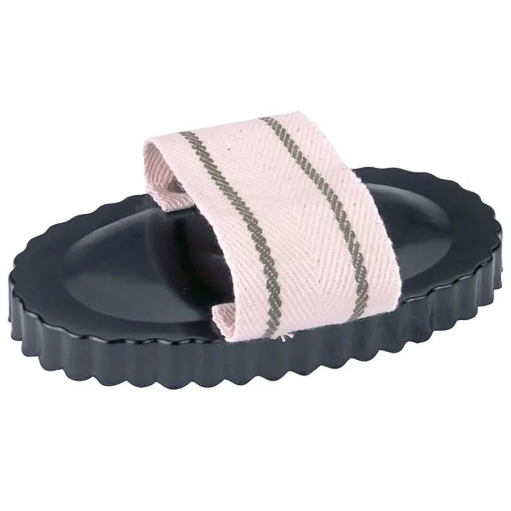 Striglia ovale in acciaio