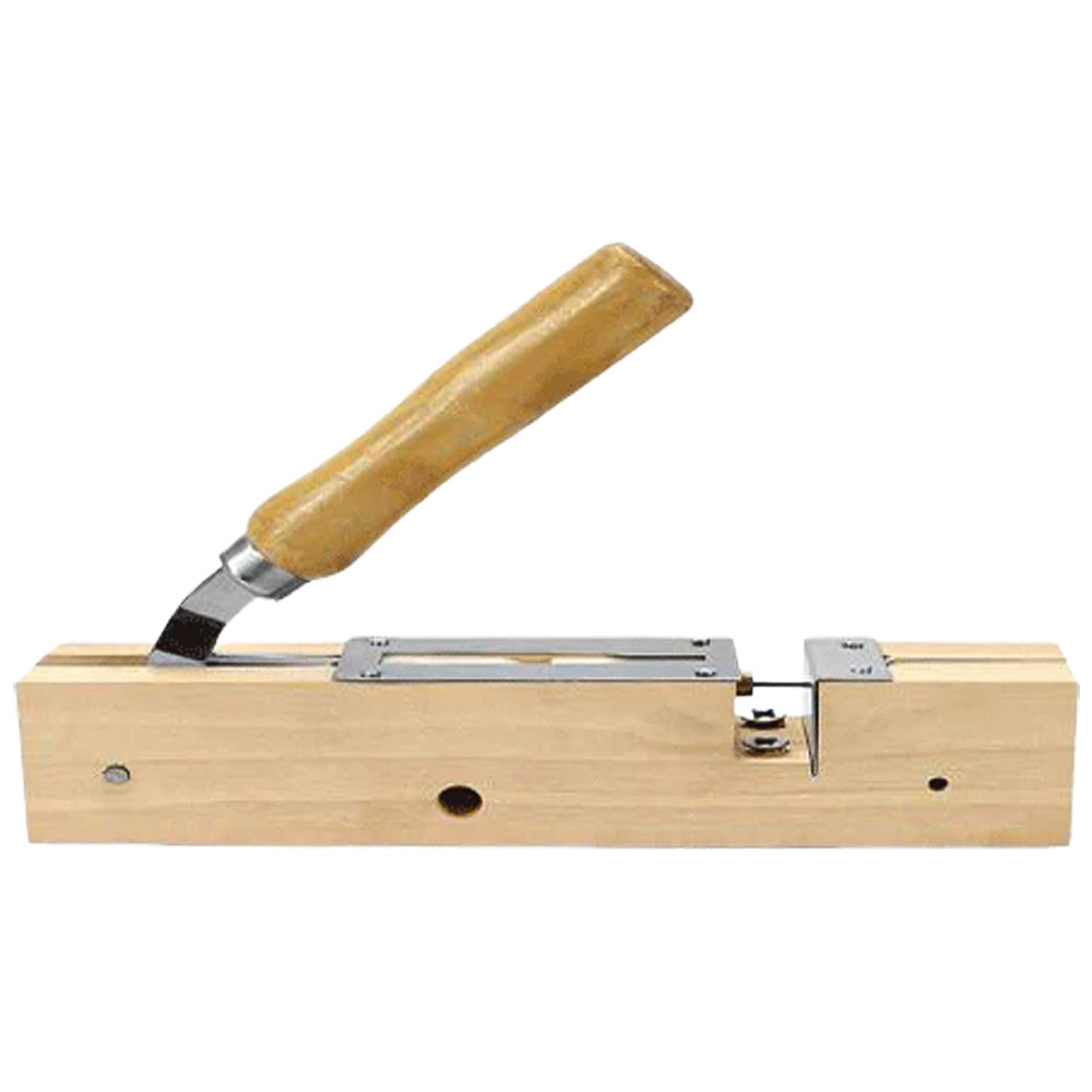 Frame Punch G with movable plunger for beekeeping