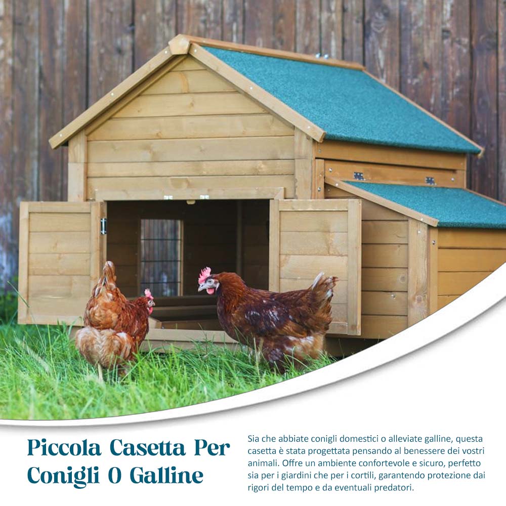 Piccola Casetta Per Conigli O Galline