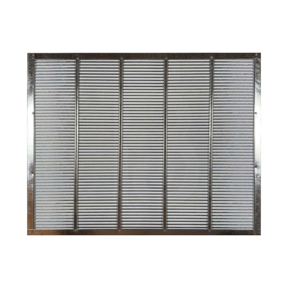 Escludi regina metallico zincato per appoggio sui telai 478x378