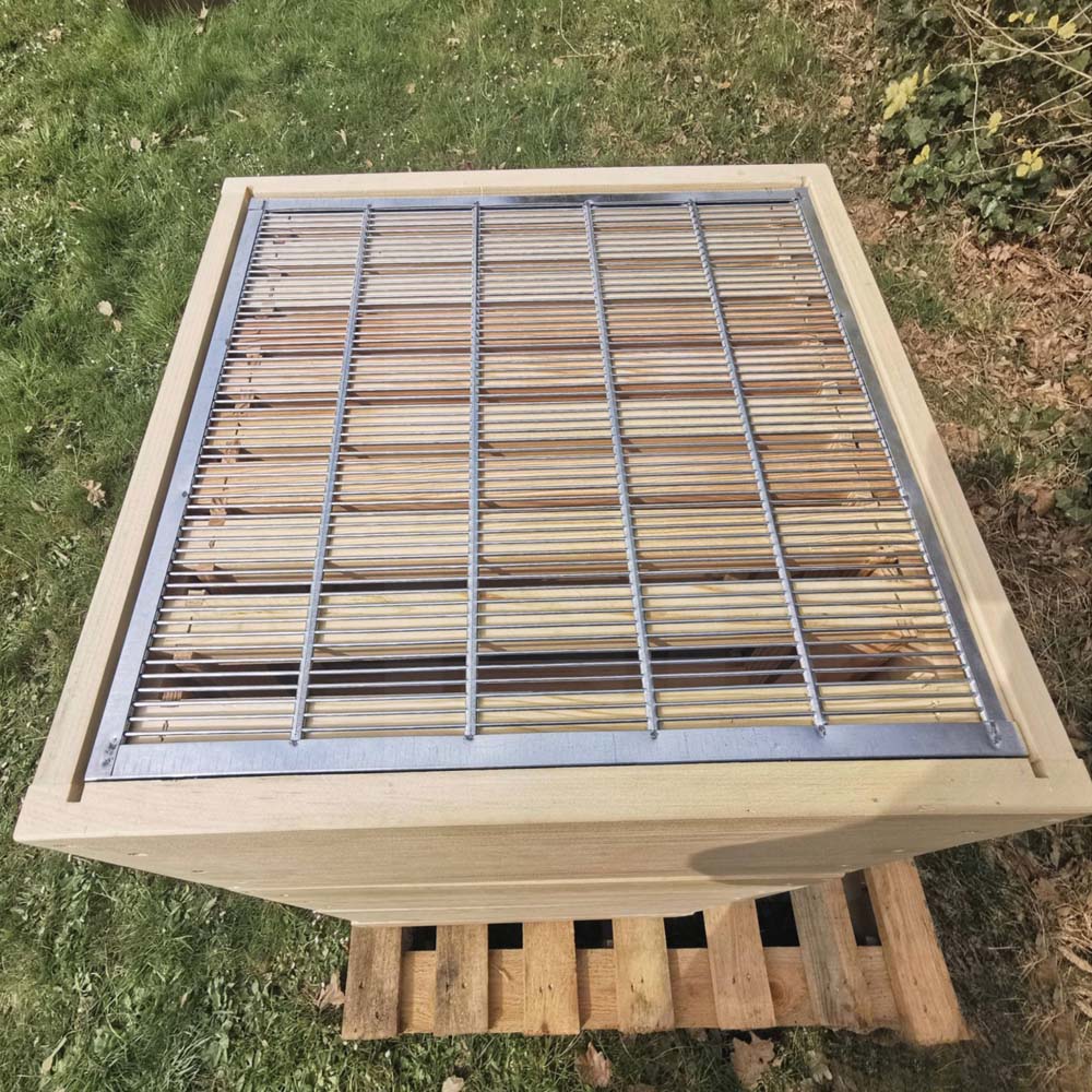 Escludi regina metallico zincato per appoggio sui telai 478x378