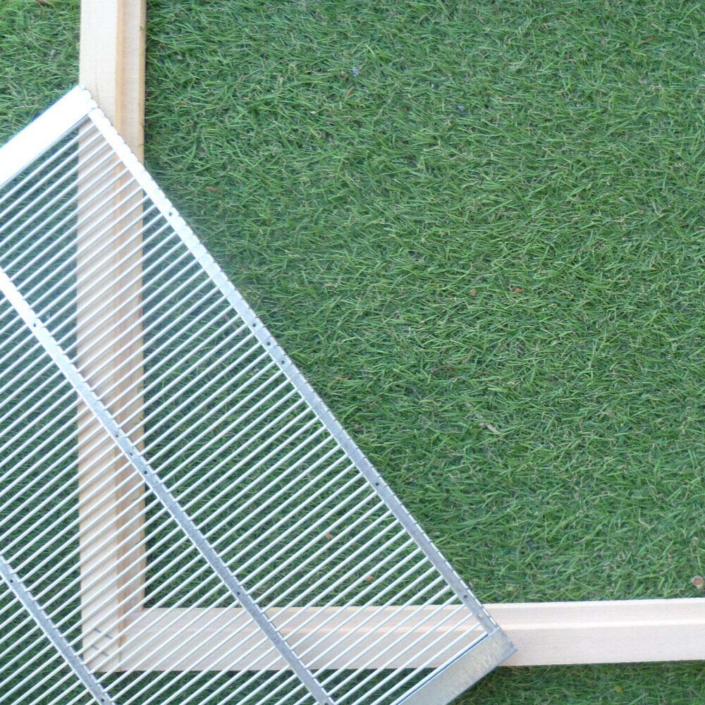 Escludi regina metallico zincato per appoggio sui telai 478x378