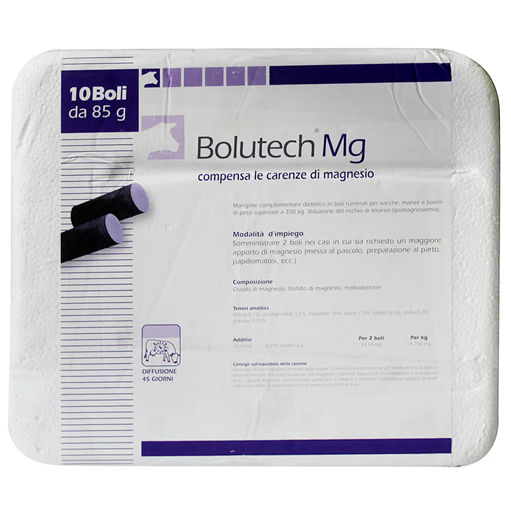 Integratore Bolutech Mg Supporto per la Salute 10 boli da 85 g