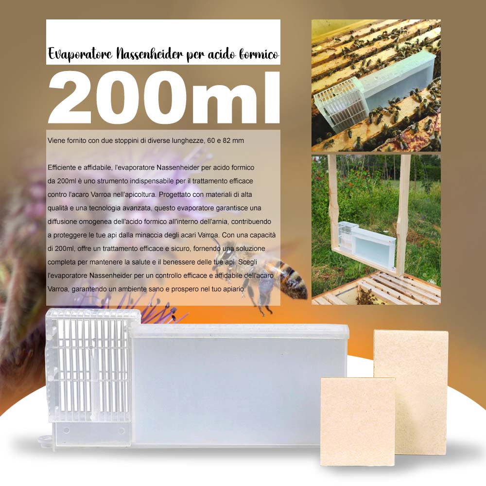 Evaporatore Nassenheider per acido formico 200ml