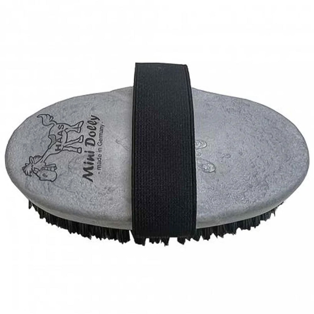 MiniDolly Brusca per cavalli setole sintetiche