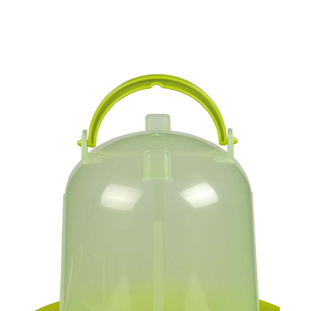 Abbeveratoio per polli Eco 8 L. Con gambe e colore verde limone