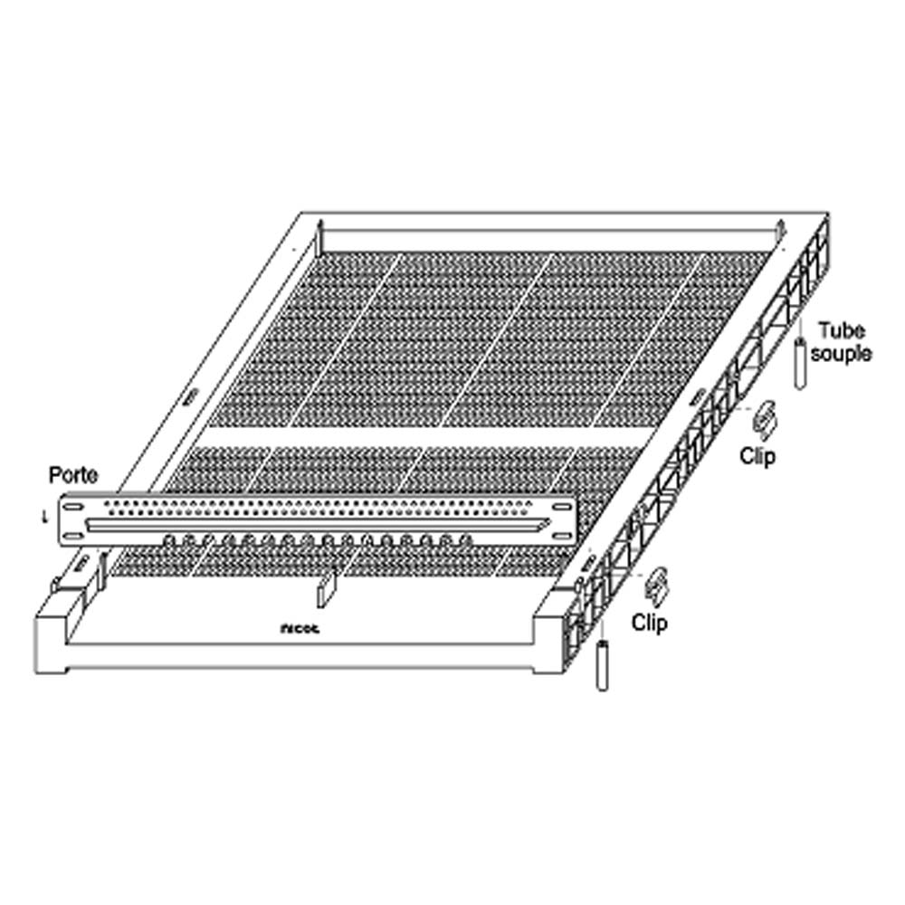 Serranda foro ingresso zincata