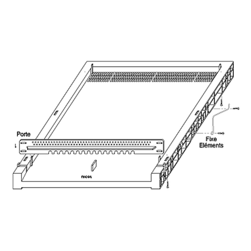 Serranda foro ingresso zincata