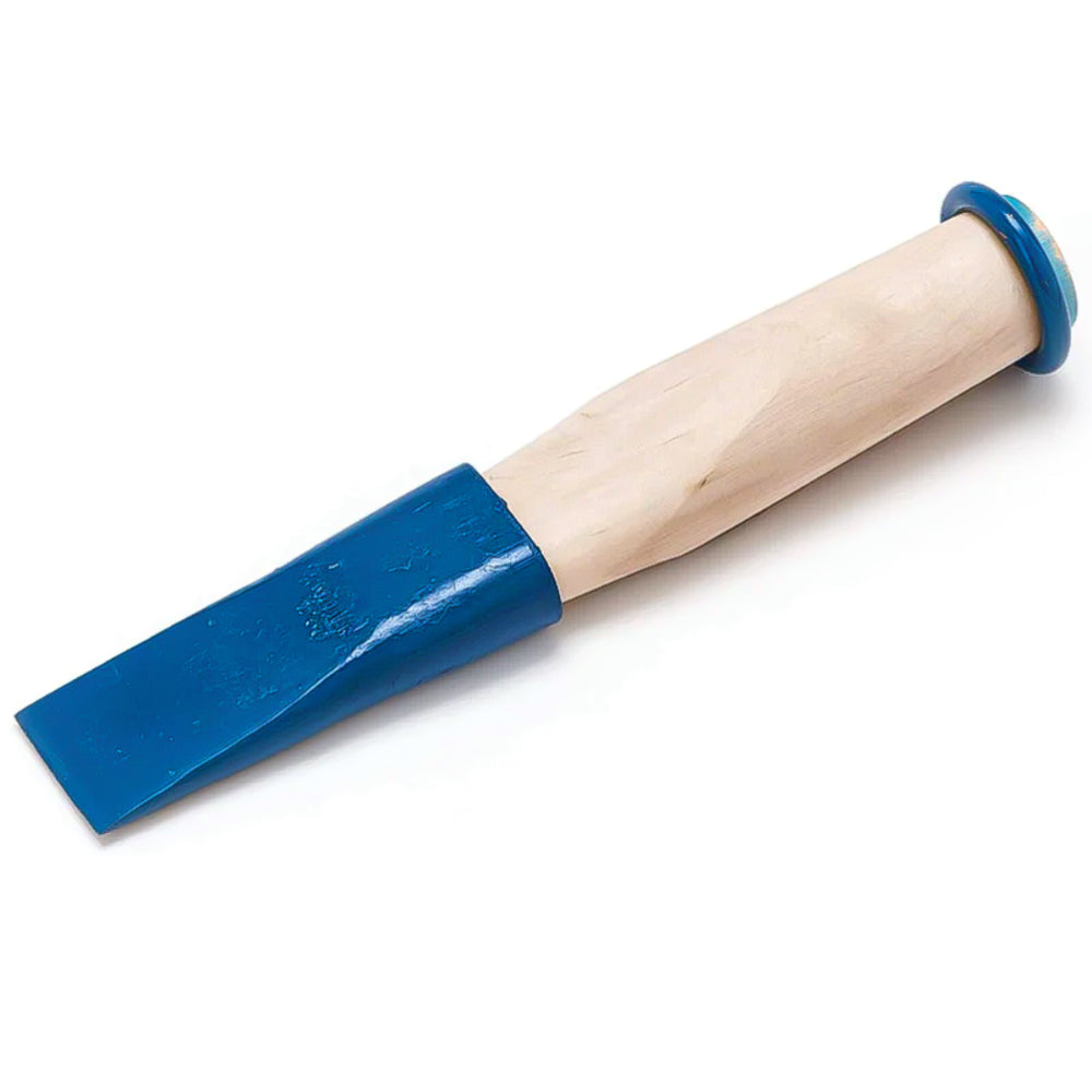 Cuneo da spacco in acciaio con inserto in legno e anello