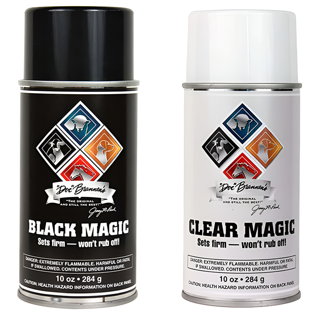 Doc Brannen Black e Clear Magic Spray Per Animali
