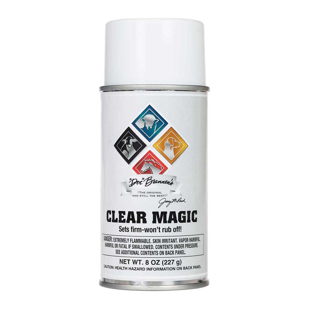 Doc Brannen Black e Clear Magic Spray Per Animali