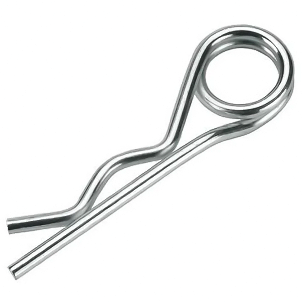 Clip A Molla Doppia Zincata