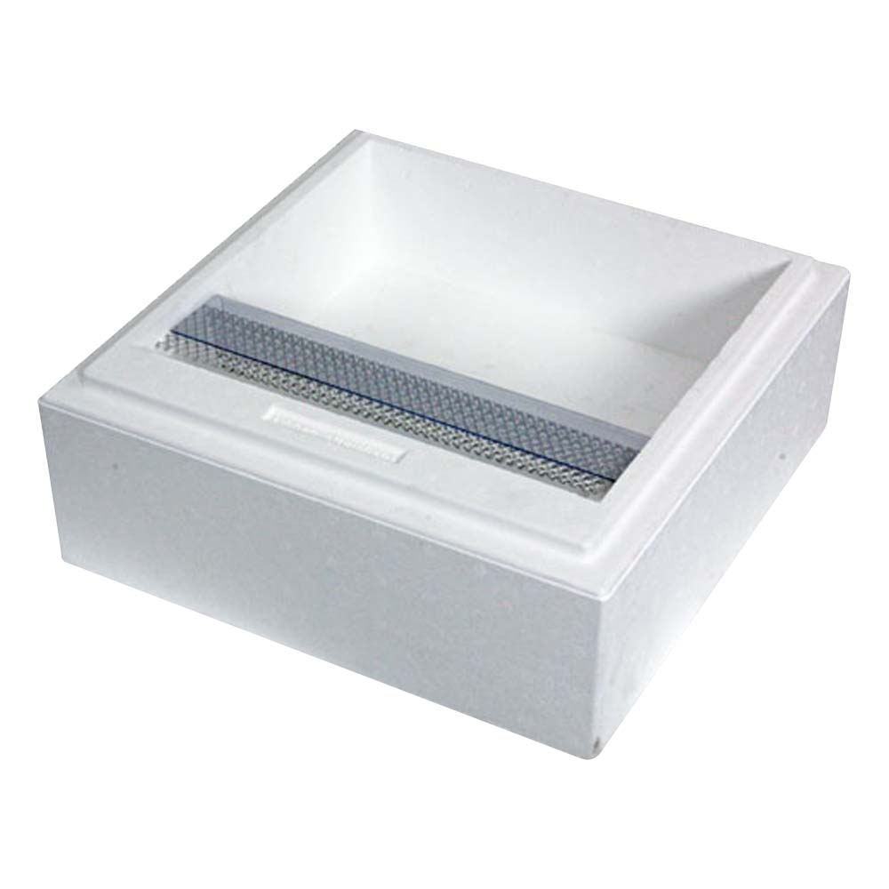 MiniPlus arnia nutritore in polistirolo con copertura angolare in alluminio - 2.5 listri