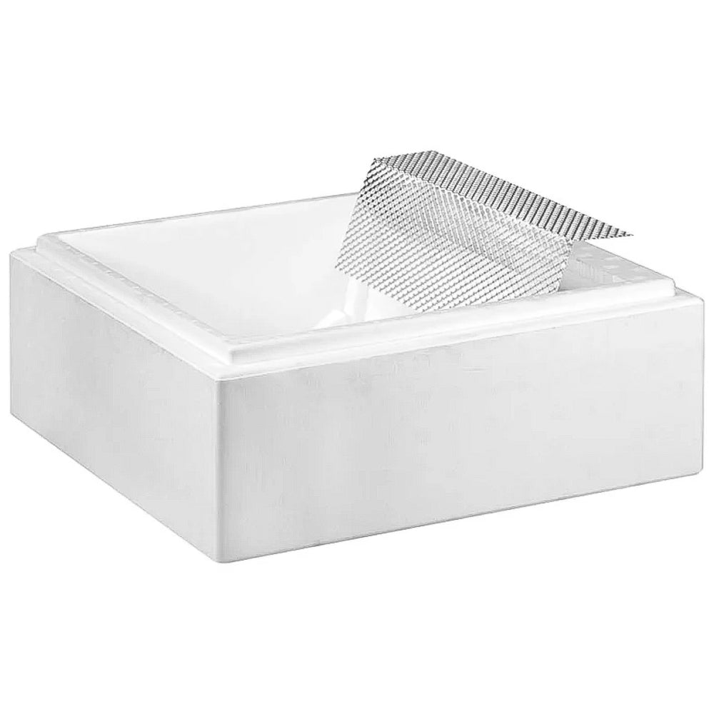 MiniPlus arnia nutritore in polistirolo con copertura angolare in alluminio - 2.5 listri