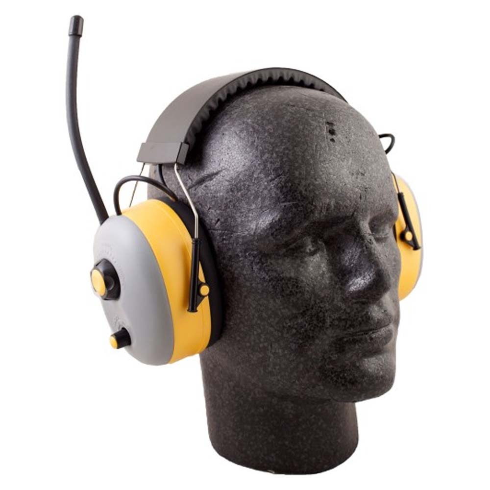 Pregiata cuffia protettiva con radio FM