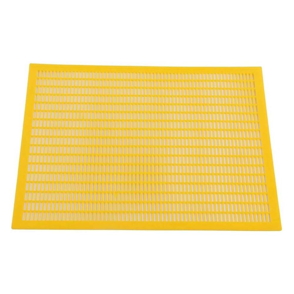 Griglia per la propoli in plastica tipo escludi regina 425x500 giallo