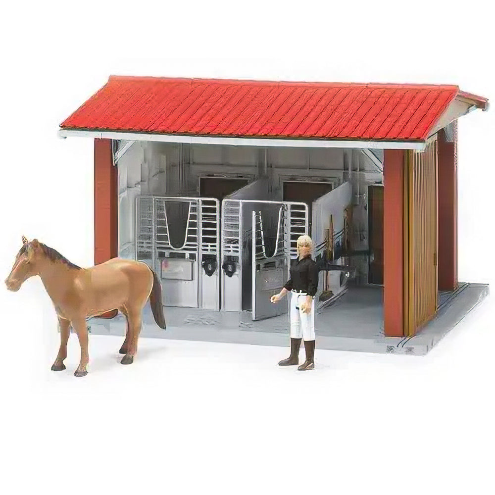 Bruder Stalla da Equitazione con Cavallo e Accessori