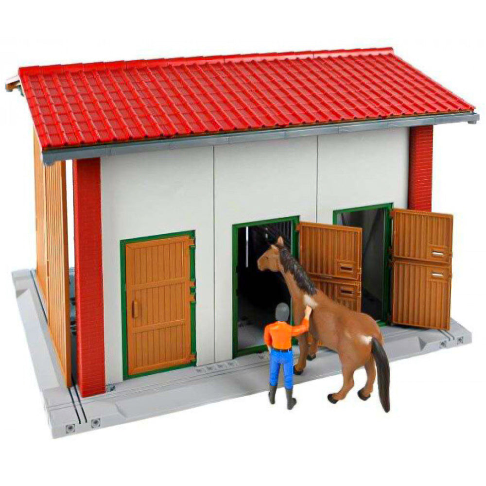 Bruder Stalla da Equitazione con Cavallo e Accessori