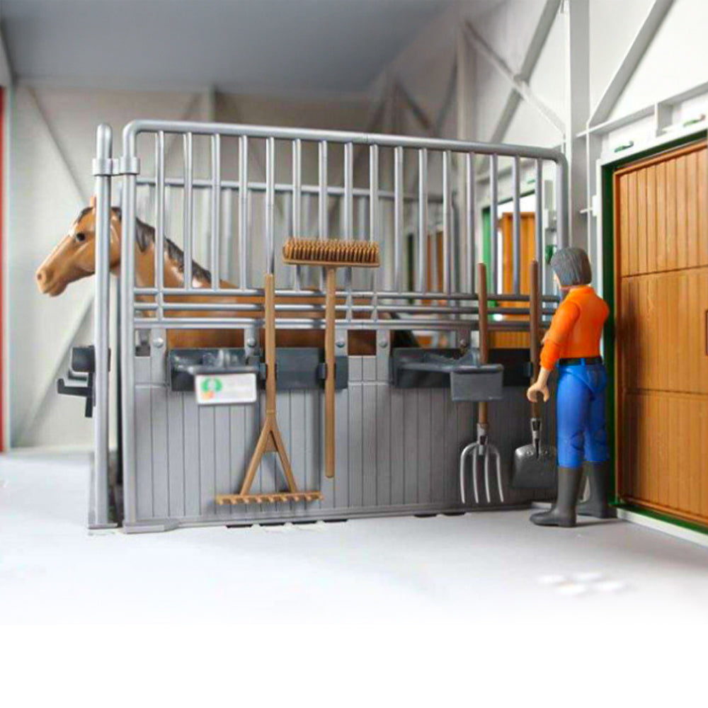 Bruder Stalla da Equitazione con Cavallo e Accessori