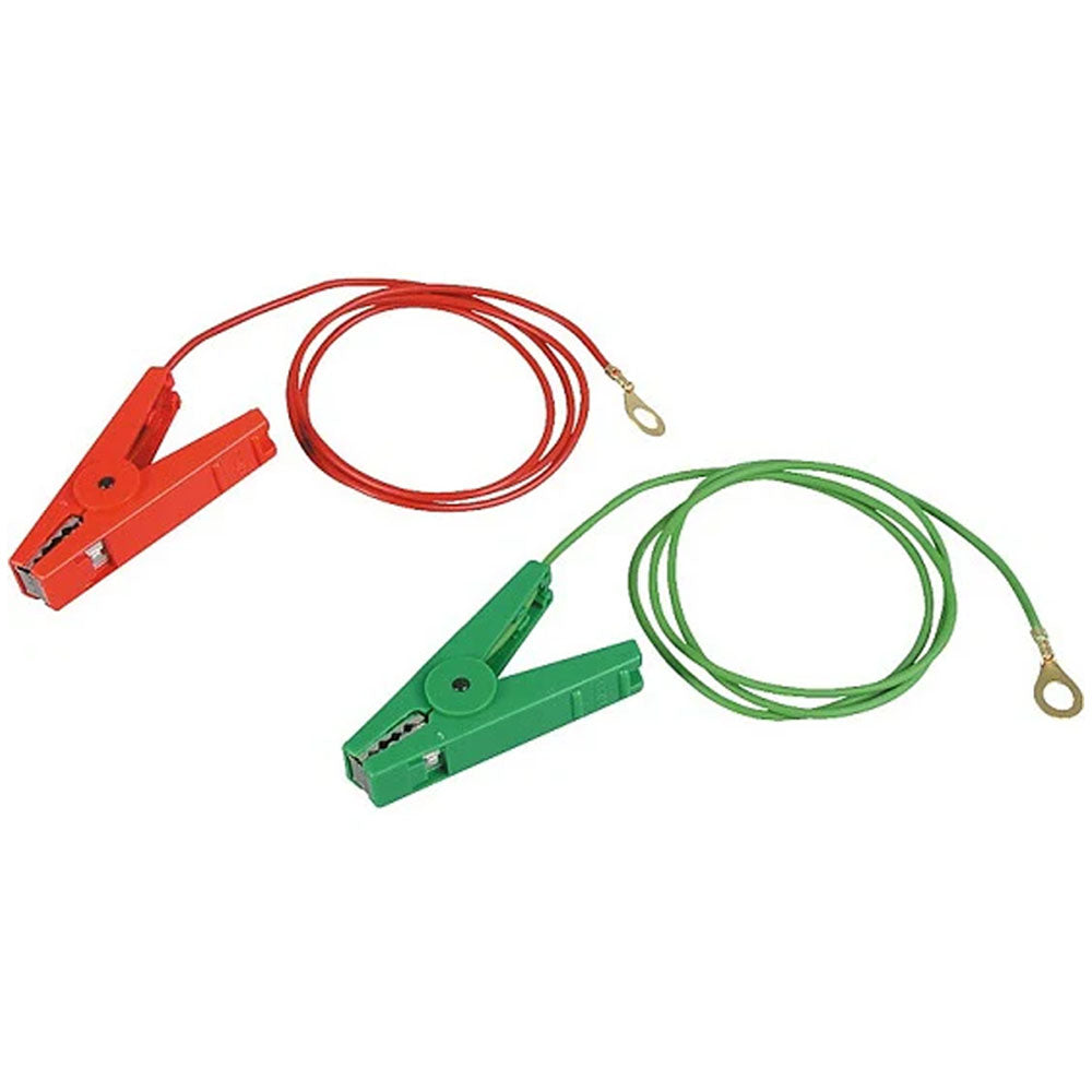 Set di Cavi per Recinzione e Terra con 2 Morsetti