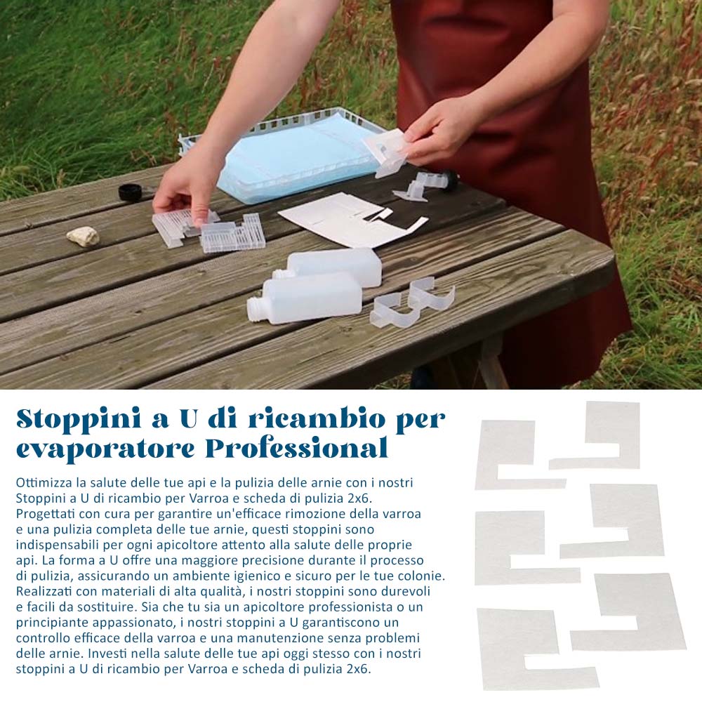 Stoppini a U di ricambio per evaporatore Professional