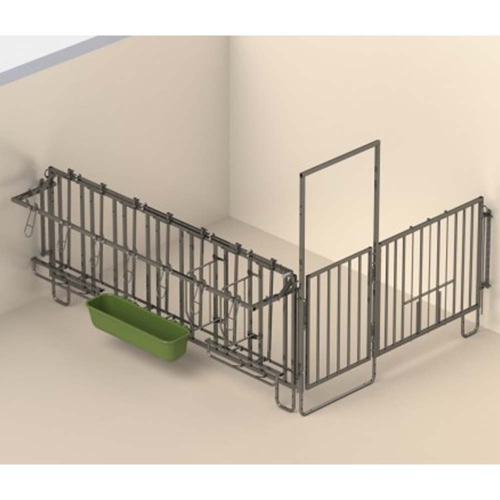 Stabile apparecchiatura Concime Trogoli & Benne