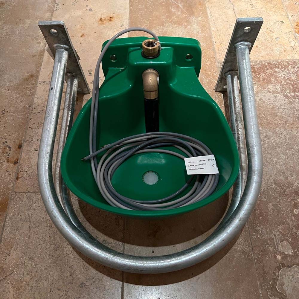 Staffa protettiva in acciaio per abbeveratorio Taglia