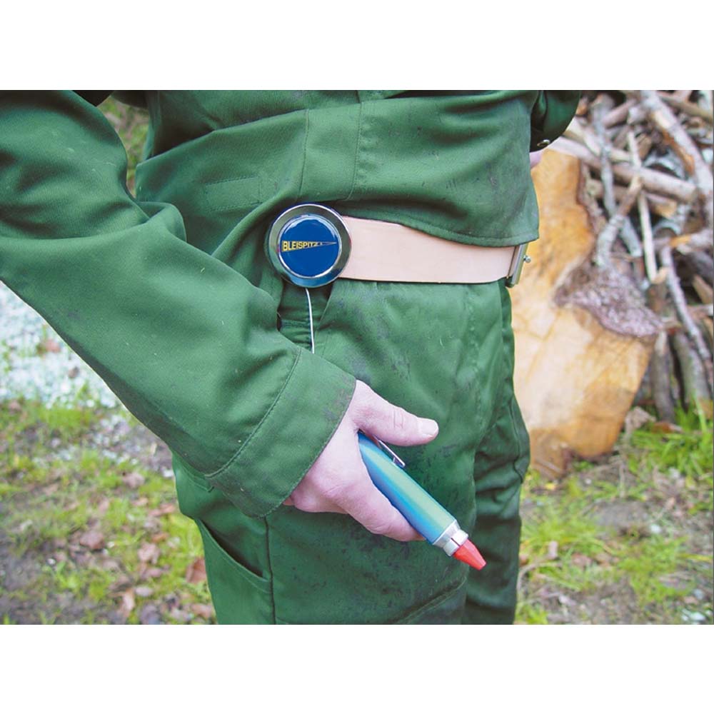 Portagesso con punta in piombo corpo blu