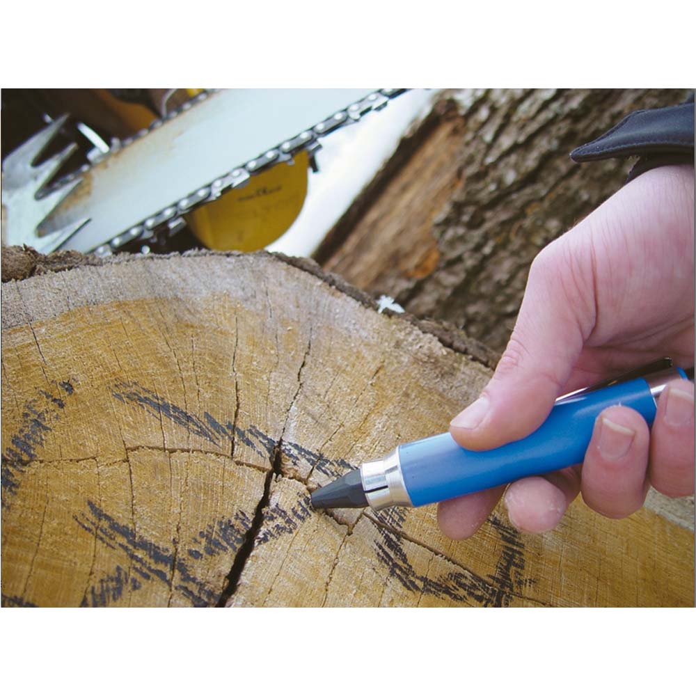 Portagesso con punta in piombo corpo blu