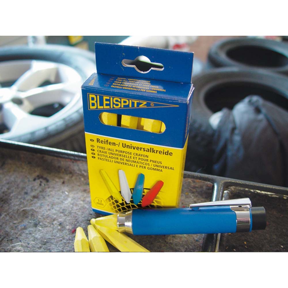 Portagesso con punta in piombo corpo blu