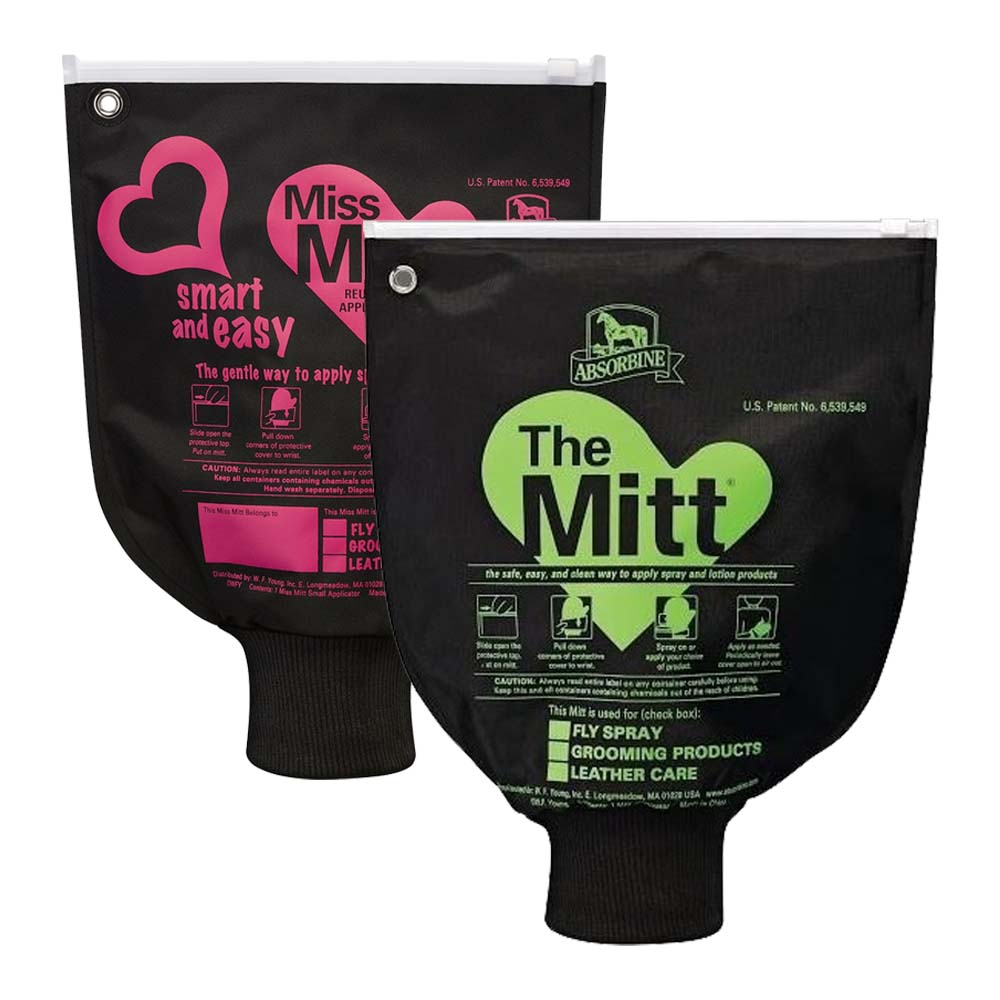 Guanto per la cura del cavallo "Mitt"