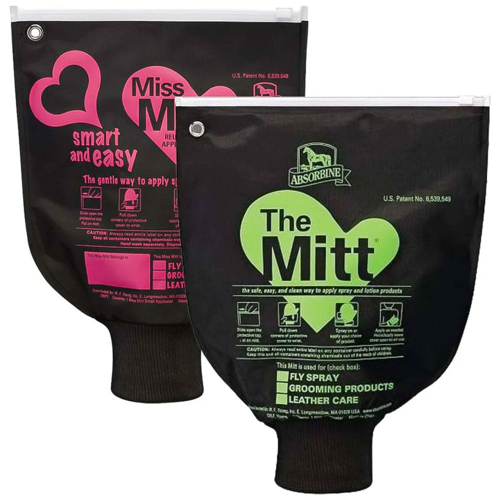 Guanto per la cura del cavallo "Mitt"