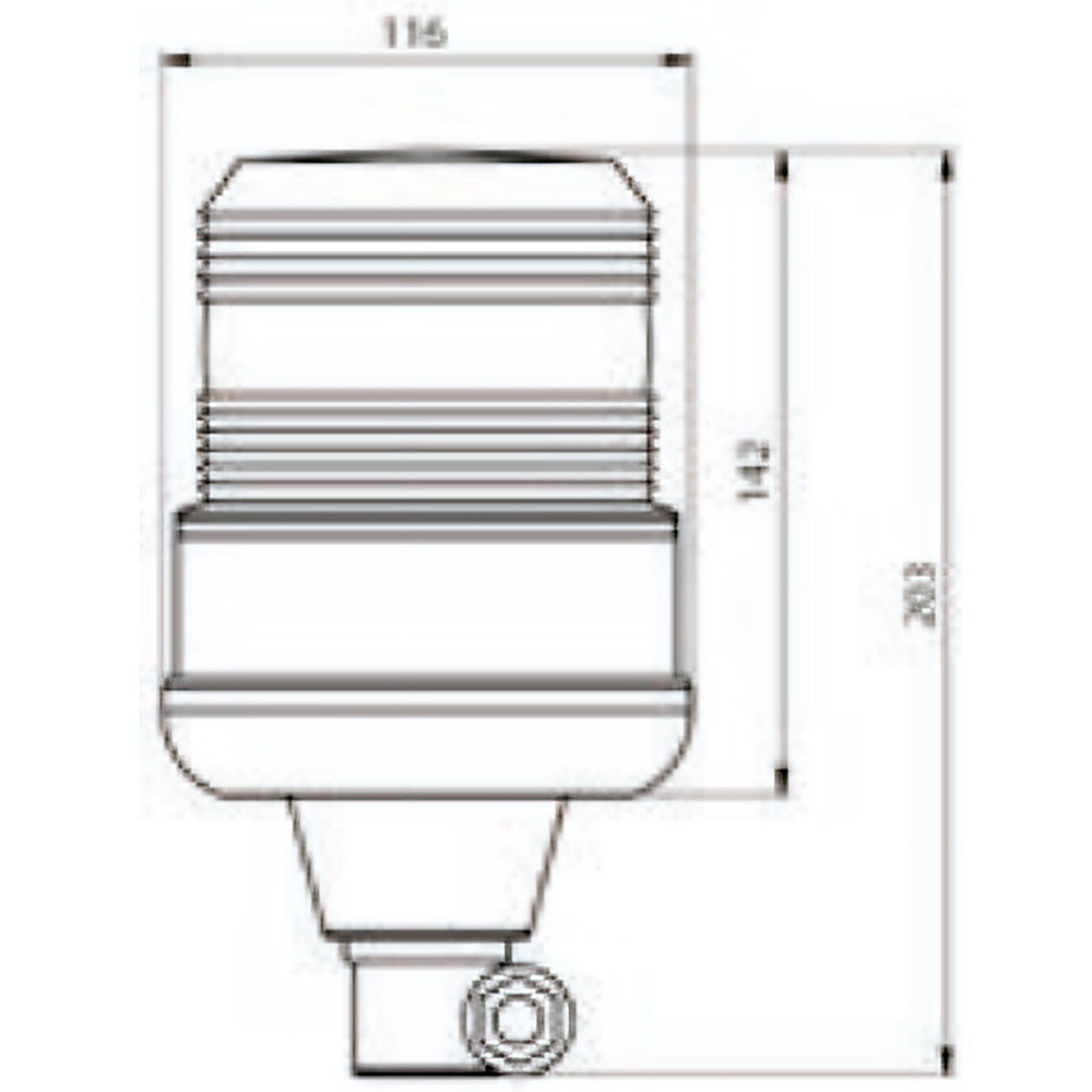 Faro Rotante LED 12-80V